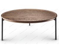Savoye Round Oak Table - Smoked ø 90 x H 35 cm Eva Solo - 5706631194501