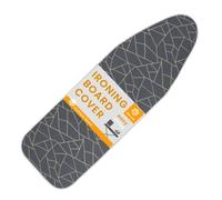 SAVUK Ironing Board Cover with Thick Padding (Geo, 124x38cm)