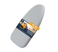 SAVUK Mini Ironing Board Cover with Thick Padding (Silver, 72x30cm)