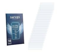 Savvies 18 Pack Protection Film compatible with Audi Q5 2016 MMI 3G 6.5"