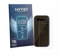 Savvies 18 Pack Protection Film compatible with HMD 2660 Flip 4G