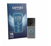 Savvies 18 Pack Protection Film compatible with Ring Wired Video Doorbell
