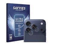Savvies 18 Pack Screen Protector compatible with Apple iPhone 17 Pro (ONLY Camera Lens) Protection Film Clear