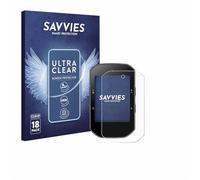 Savvies 18 Pack Screen Protector compatible with Bryton Rider S500E Protection Film Clear