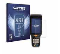 Savvies 18 Pack Screen Protector compatible with Datalogic Skorpio X5 Protection Film Clear