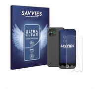 Savvies 18 Pack Screen Protector compatible with Doro Aurora A30 (Front+Camera) Protection Film Clear