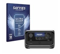 Savvies 18 Pack Screen Protector compatible with EcoFlow River 3 Plus Protection Film Clear