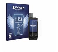Savvies 18 Pack Screen Protector compatible with Garmin GPSMAP H1 Protection Film Clear