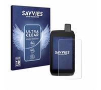 Savvies 18 Pack Screen Protector compatible with Garmin Montana 710 Protection Film Clear