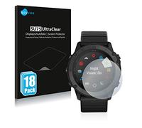 Savvies 18 Pack Screen Protector compatible with Garmin Tactix Delta Solar Ballistic Protection Film Clear