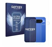 Savvies 18 Pack Screen Protector compatible with Google Pixel 10 (Front+Camera) Protection Film Clear