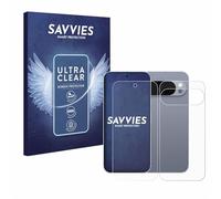 Savvies 18 Pack Screen Protector compatible with Google Pixel 10 Pro (Front+Back) Protection Film Clear