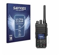 Savvies 18 Pack Screen Protector compatible with Hytera HP565 Protection Film Clear