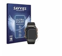 Savvies 18 Pack Screen Protector compatible with Kospet Tank M3 Ultra Protection Film Clear