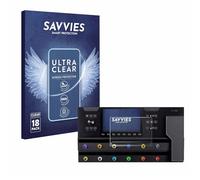 Savvies 18 Pack Screen Protector compatible with Line 6 Helix Stadium XL Protection Film Clear