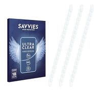 Savvies 18 Pack Screen Protector compatible with Meta Quest 3 Protection Film Clear