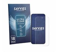Savvies 18 Pack Screen Protector compatible with OnePlus Nord CE 6 Protection Film Clear