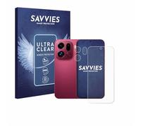 Savvies 18 Pack Screen Protector compatible with Oppo Find X9 Pro (Front+Camera) Protection Film Clear