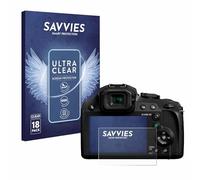 Savvies 18 Pack Screen Protector compatible with Panasonic Lumix DC-FZ82 / FZ82D Protection Film Clear