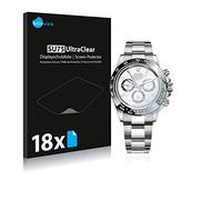 Savvies 18 Pack Screen Protector compatible with Rolex Cosmograph Daytona (40 mm) Protection Film Clear