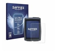 Savvies 18 Pack Screen Protector compatible with Sigma Eox View 700 Protection Film Clear