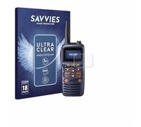 Savvies 18 Pack Screen Protector compatible with Standard Horizon HX320E Protection Film Clear