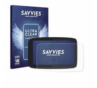 Savvies 18 Pack Screen Protector compatible with TomTom GO Camper Tour Protection Film Clear