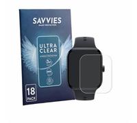 Savvies 18 Pack Screen Protector compatible with Vivo Watch GT 2 Protection Film Clear