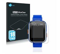 Savvies 18 Pack Screen Protector compatible with Vtech Kidizoom Smart Watch DX2 Protection Film Clear