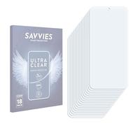 Savvies 18 Pack Screen Protector compatible with Xiaomi Poco M8 Pro Protection Film Clear