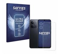 Savvies 18 Pack Screen Protector compatible with Xiaomi Redmi 15C (Front+Camera) Protection Film Clear