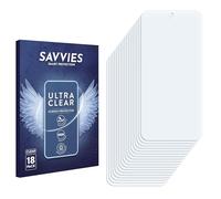 Savvies 18 Pack Screen Protector compatible with Xiaomi Redmi Turbo 5 Max 5G Protection Film Clear