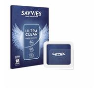 Savvies 18 Pack Screen Protector compatible with Xiaomi Smart Temperature and Humidity Monitor 3 Mini Protection Film Clear