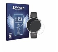 Savvies 18 Pack Screen Protector compatible with Xiaomi Watch S4 (41 mm) Protection Film Clear