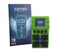 Savvies 18 Pack Screen Protector compatible with Zoom MS-90LP Plus Protection Film Clear