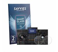 Savvies 2 Pack Glass Film compatible with AlphaTheta XDJ-AZ