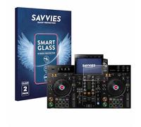 Savvies 2 Pack Glass Film compatible with Pioneer XDJ-RX3
