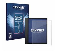 Savvies 2 Pack Tempered Glass Film compatible with Boox Note Air 5 C 9H Screen Protector, Glass-Foil, HD-Clear, Armor Protection Film