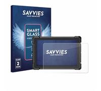 Savvies 2 Pack Tempered Glass Film compatible with Higole F7G Rugged Tablet 10.1" 9H Screen Protector, HD-Clear, Bubble-Free, Anti-Scratch