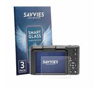 Savvies 3 Pack Glass Film compatible with Kodak Pixpro C1