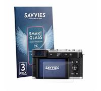 Savvies 3 Pack Glass Film compatible with Panasonic Lumix DC-L10