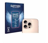 Savvies 3 Pack Tempered Glass Film compatible with Apple iPhone 16 Pro Max (ONLY Camera Lens) 9H Screen Protector, Glass-Foil, HD-Clear, Armor Protection Film