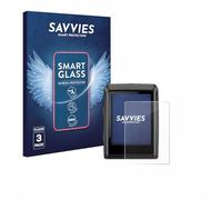 Savvies 3 Pack Tempered Glass Film compatible with Bosch Kiox 500 9H Screen Protector, Glass-Foil, HD-Clear, Anti-Fingerprint, Armor Protection Film