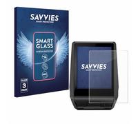 Savvies 3 Pack Tempered Glass Film compatible with Bosch Nyon 2021/2020 9H Screen Protector, Glass-Foil, HD-Clear, Armor Protection Film