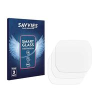 Savvies 3 Pack Tempered Glass Film compatible with Casio A168WEGG-1BEF 9H Screen Protector, Glass-Foil, HD-Clear, Armor Protection Film