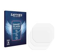 Savvies 3 Pack Tempered Glass Film compatible with Casio AE-1600H 9H Screen Protector, Glass-Foil, Clear, Anti-Fingerprint, Armor Protection Film