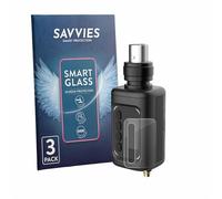 Savvies 3 Pack Tempered Glass Film compatible with Deity THEOS DXTX 9H Screen Protector, HD-Clear, Bubble-Free, Anti-Fingerprint, Anti-Scratch, Armor