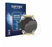 Savvies 3 Pack Tempered Glass Film compatible with Diesel DZ7333 Mr. Daddy 2.0 9H Screen Protector, Glass-Foil, HD-Clear, Armor Protection Film