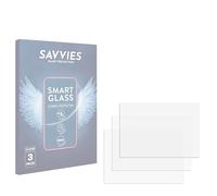 Savvies 3 Pack Tempered Glass Film compatible with Elektron Syntakt E25 9H Screen Protector, Glass-Foil, HD-Clear, Armor Protection Film