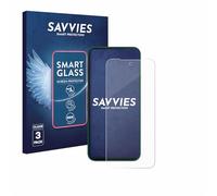 Savvies 3 Pack Tempered Glass Film compatible with Fairphone 6 9H Screen Protector, HD-Clear, Bubble-Free, Anti-Fingerprint, Anti-Scratch, Armor